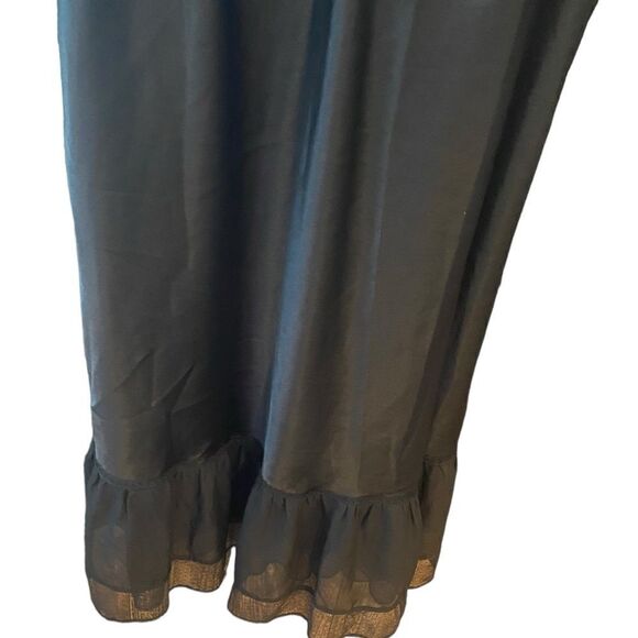 Victoria’s Secret M Black Semi-Sheer Dream Angels Lace Lingerie Slip NightGown - Picture 6 of 9